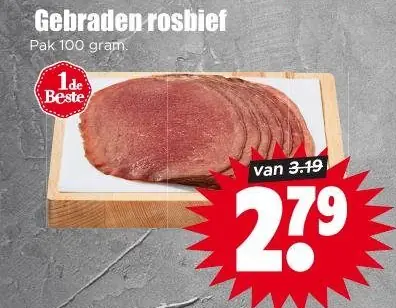 Gebraden rosbief