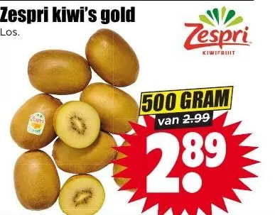 Zespri kiwi's godl