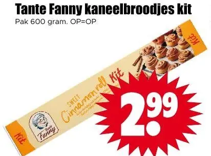Tante Fanny kaneelbroodjes kit