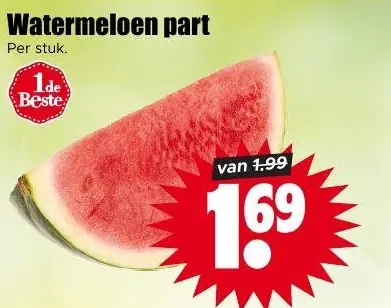 Watermeloen part