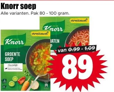 Knorr soep