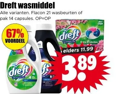 Dreft wasmiddel