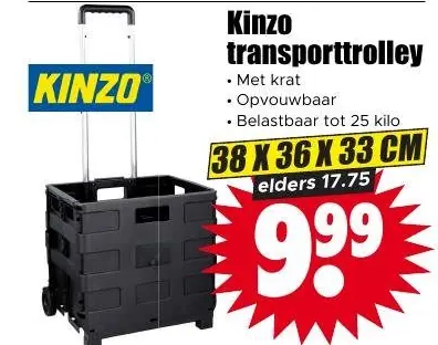 Kinzo transporttrolley