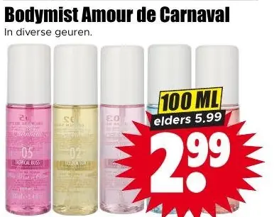 Bodymist Amour de Carnaval