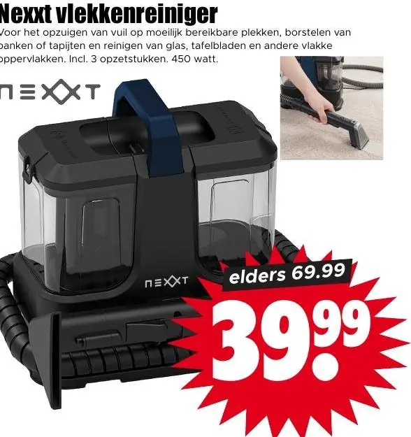 Nexxt vlekkenreiniger