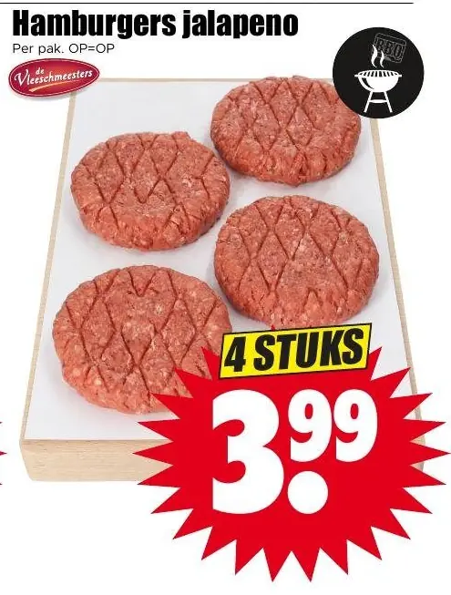 Hamburgers jalapeno