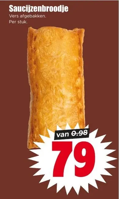 Saucijzenbroodje