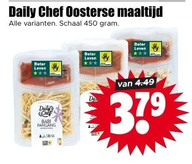 Daily Chef Oosterse maaltijd