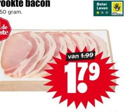 gerookte bacon