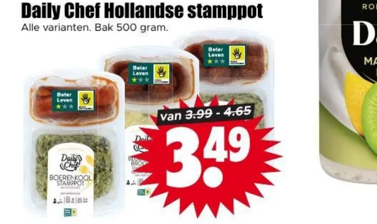 Daily Chef hollandse stamppot