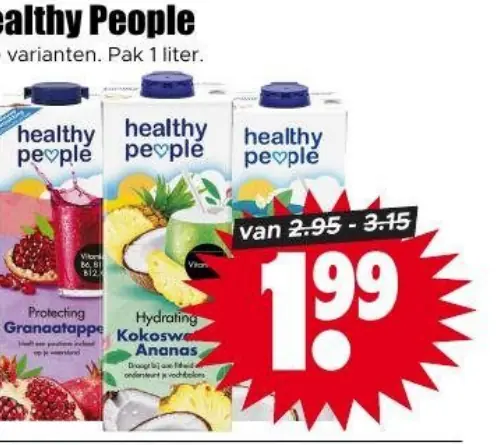 Healthy People yoghurt drank