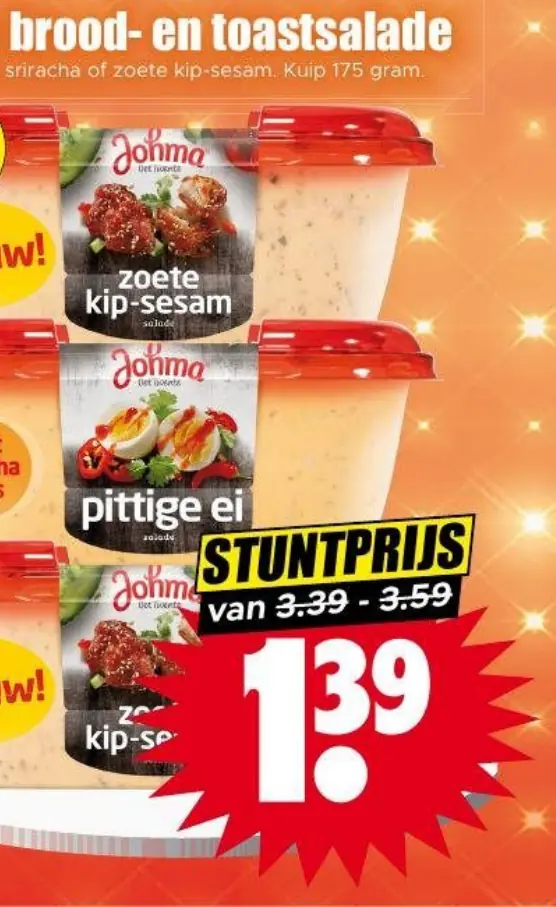 johma brood- en toastsalade