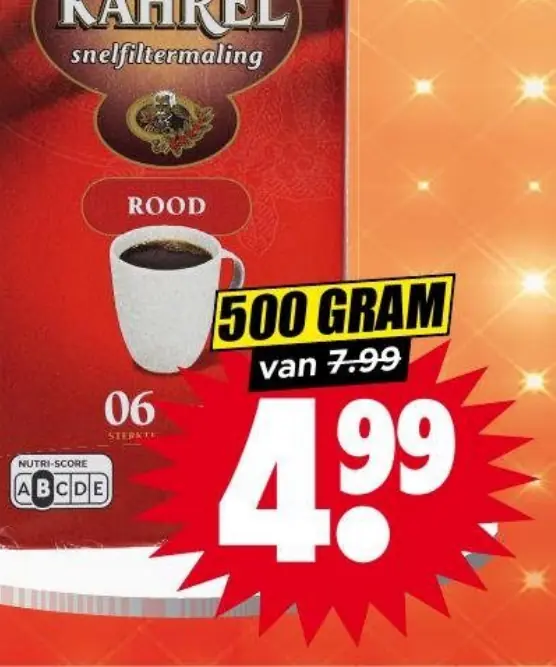 Kahrel filterkoffie