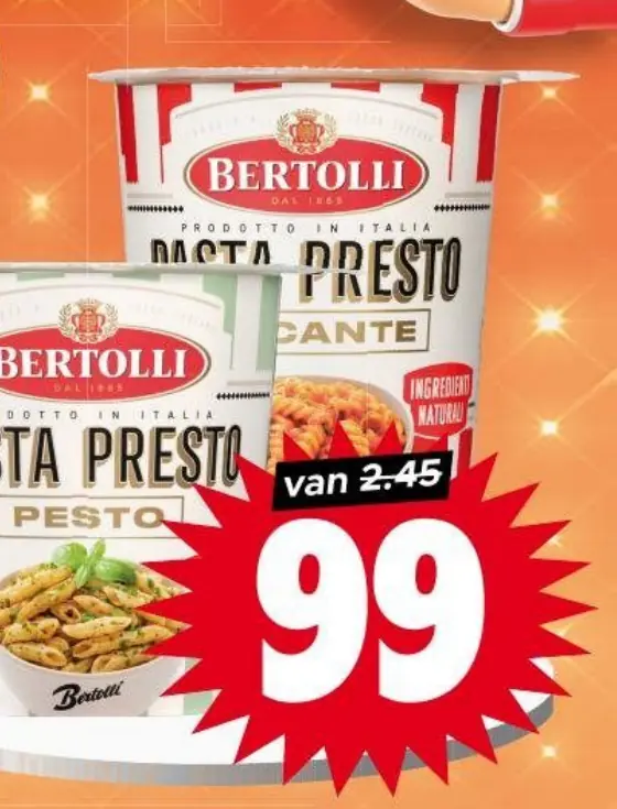 Bertolli pasta presto