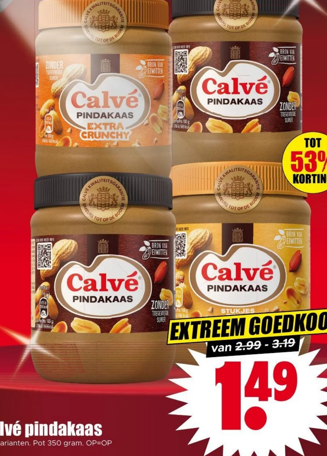 calvé pindakaas