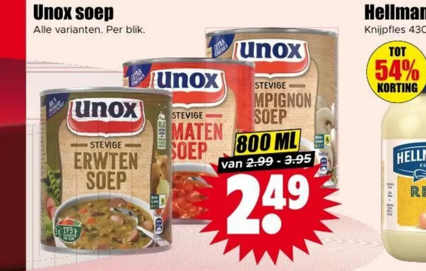 Unox soep