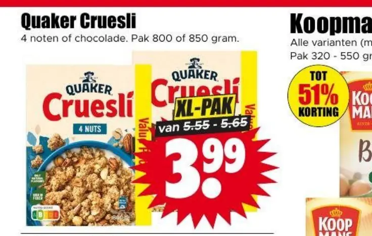 Quaker cruesli
