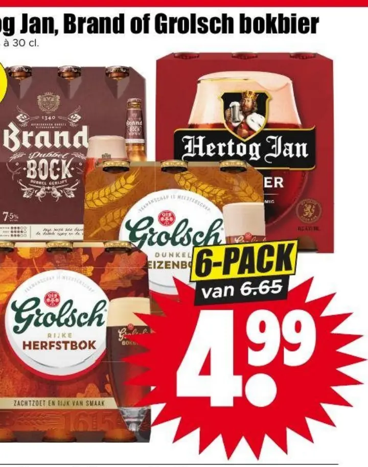 hertog jan, brand of grolsch bokbier