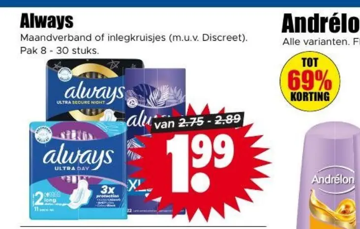 maandverband of integruitjes