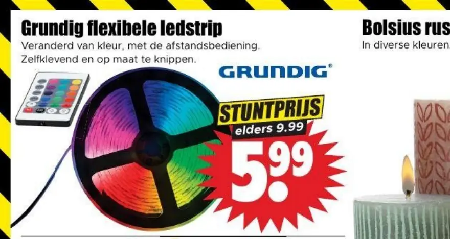 Grundig flexibele ledstrip