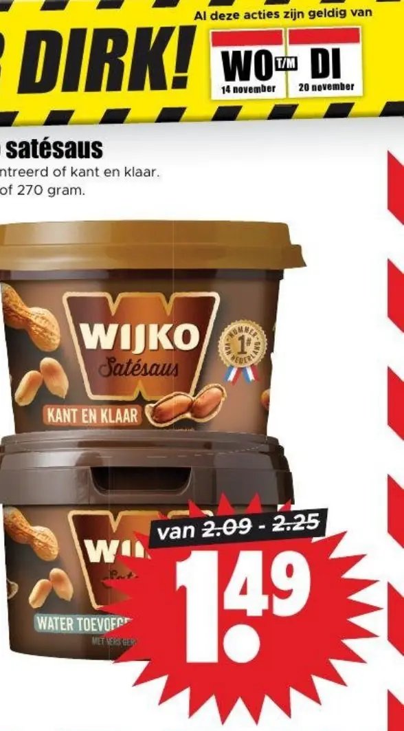 wijko satésaus