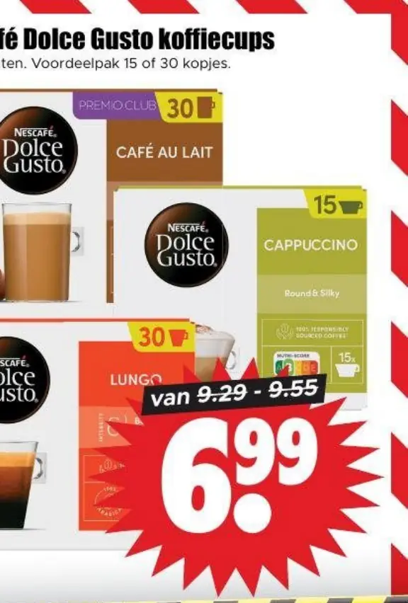 Nescafé dolce gusto koffiecups