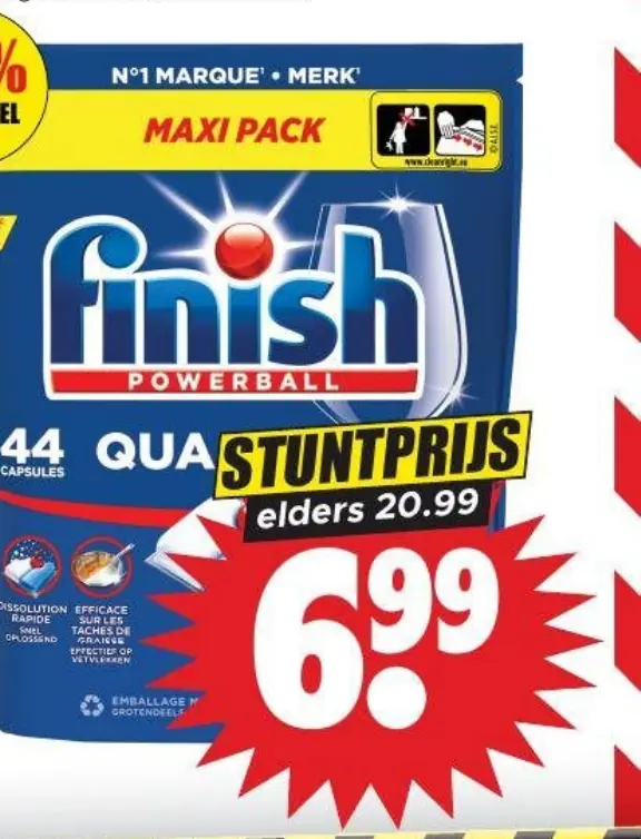 finish vaatwastabletten