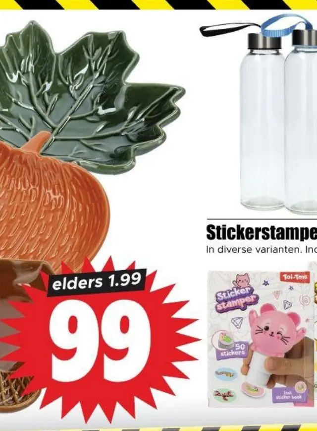 glazen drinkfles