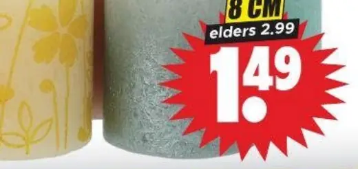Bolsius rustieke kaars