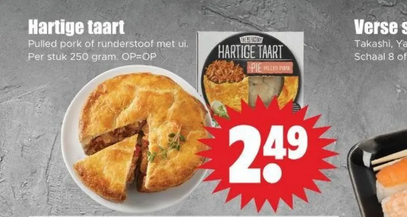 hartige taart