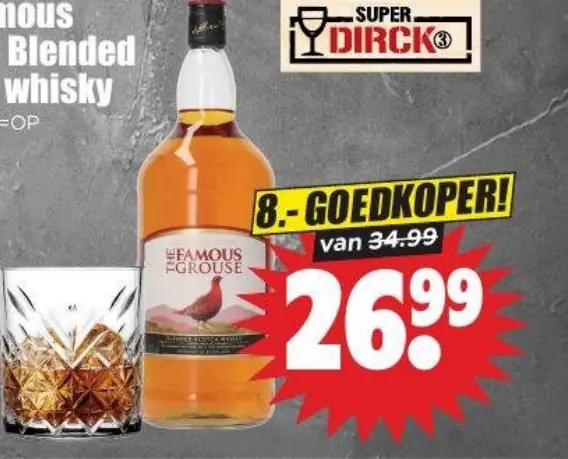The Famous Grouse blended scotch whisky