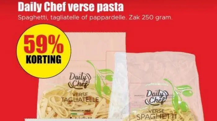 Daily Chef verse pasta