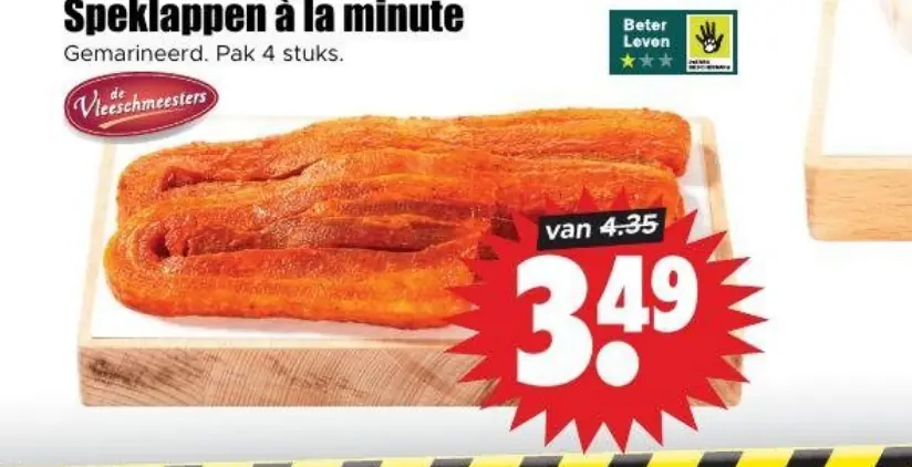 speklappen à la minute