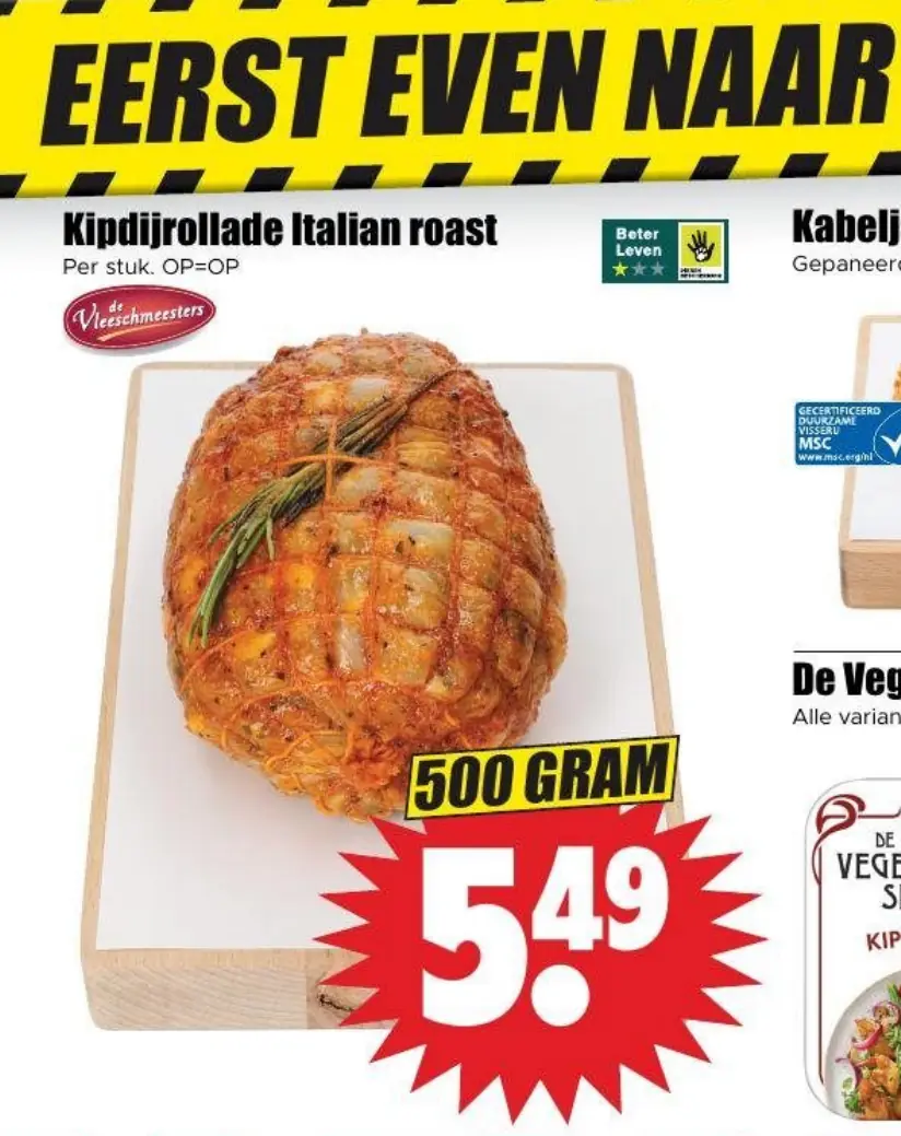 kipdirollade italian roast