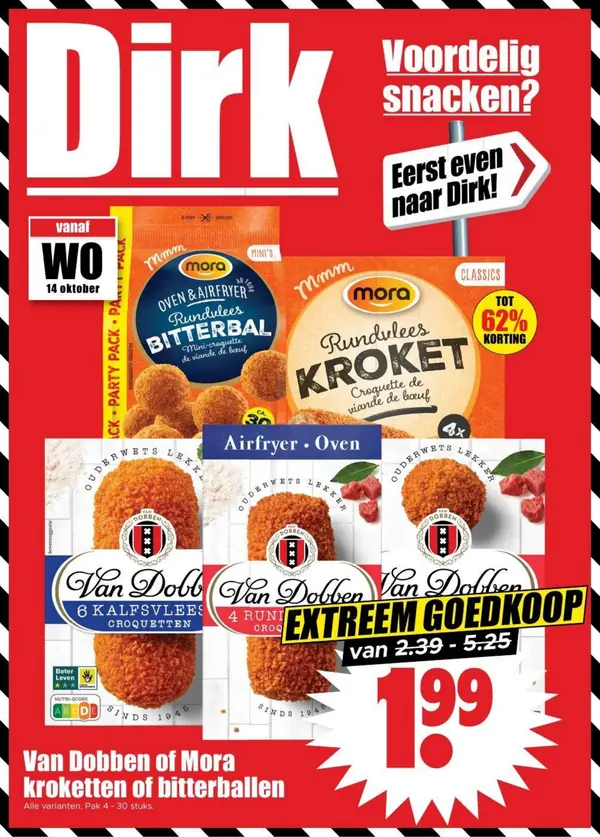 Cover van de Dirk van den Broek folder week 42