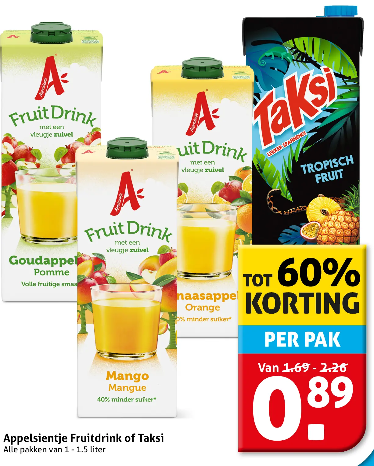 Appelsientje Fruitdrink of Taksi