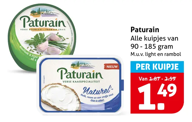 Paturain knoflook &amp; kruiden, cuisine of naturel