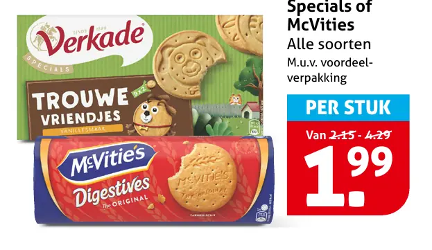 Verkade Specials of McVities