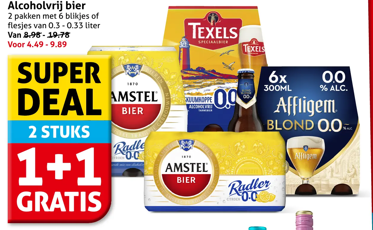 Alcoholvrij bier — 25% korting