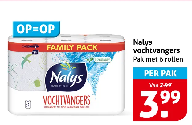 Nalys vochtvangers