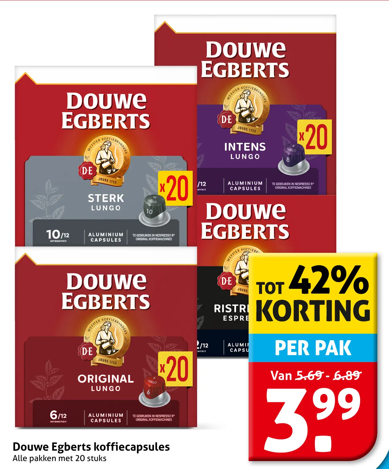 Douwe Egberts koffiecapsules