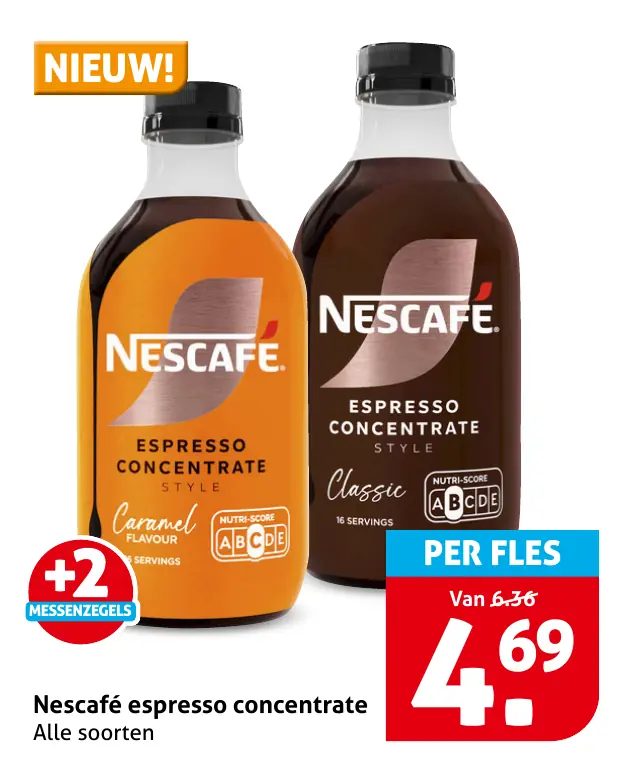 Nescaf&eacute; espresso concentrate