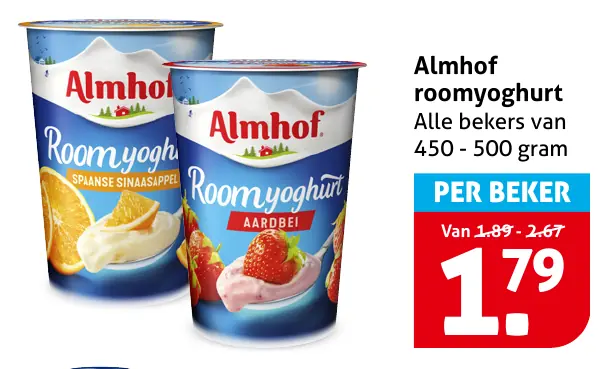 Almhof roomyoghurt