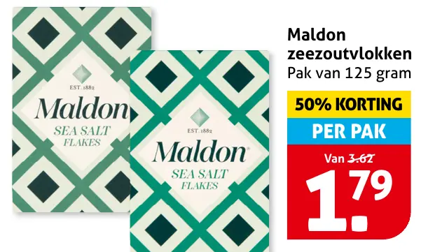 Maldon zeezoutvlokken