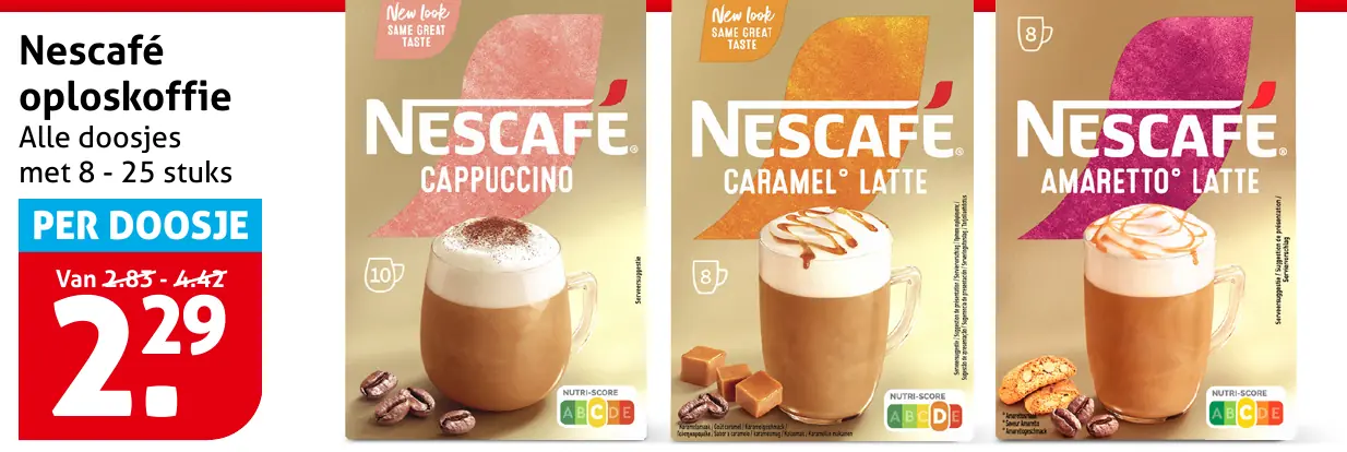 Nescaf&eacute; oploskoffie