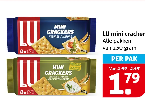 LU mini crackers