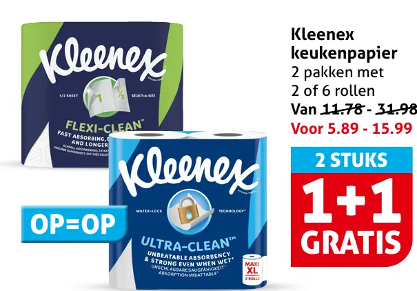 Kleenex keukenpapier