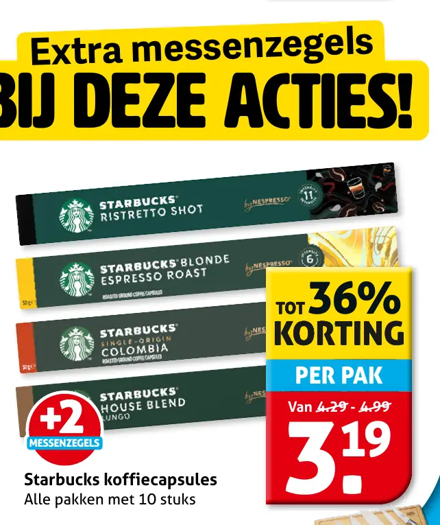 Starbucks koffiecapsules