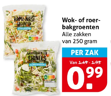 Wok- of roerbakgroenten