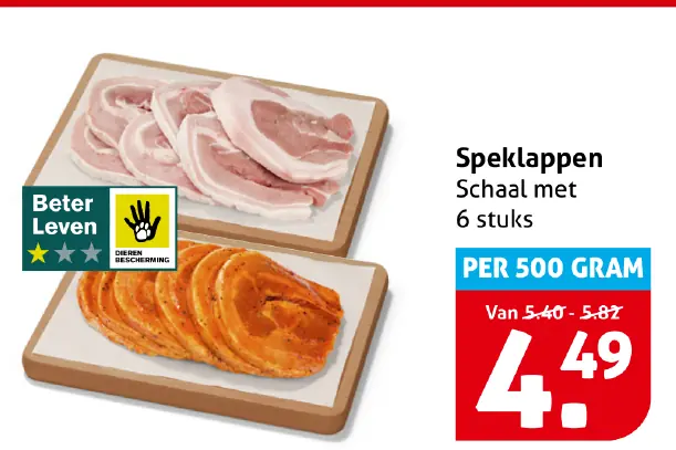 Speklappen